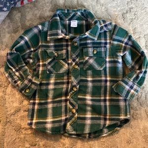 Green flannel